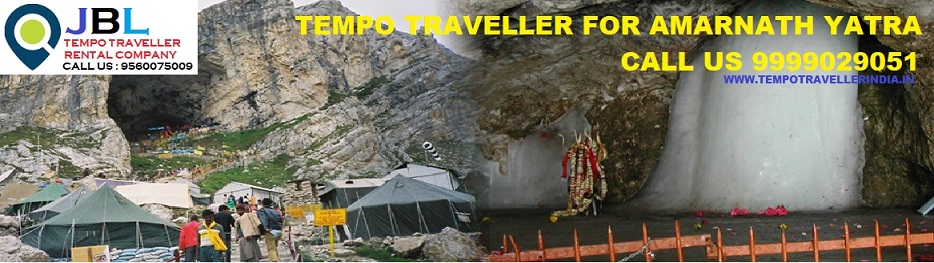 Tempo Traveller Gurgaon to Amarnath Yatra